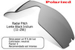 Oakley Lente Radar Pitch Black Iridium Polarized (11-271)